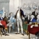 George Washington Made Commander-in-Chief, Army of the United Colonies May 1775, Currier & Ives Print