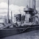Yugoslav monitor Sava, Austro-Hungarian Navy, SMS Bodrog. She fired the first shots of World War I, 29 July 1914 when she and two other monitors shelled Serbian defenses near Belgrade.