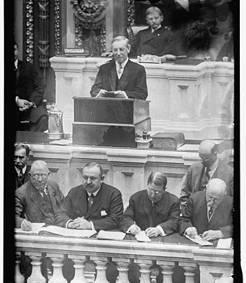 President Woodrow Wilson, State of the Union address, December 2, 1913.