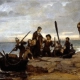 The Landing of the Pilgrims, an 1877 painting by Henry A. Bacon