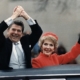 Ronald & Nancy Reagan, Inaugural Parage 1981