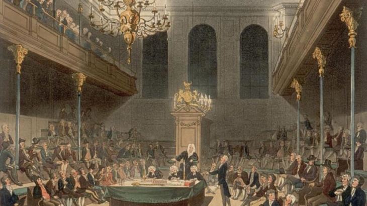 House of Commons at Westminster, 1808, Parliament