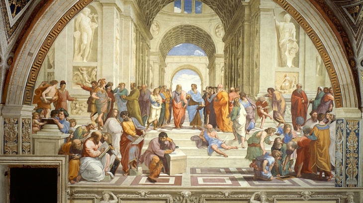 The School of Athens, Raphael, 1509-1511, Apostolic Palace, Vatican City