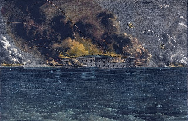 The American Civil War began April 12, 1861 when Confederate forces opened fire on the Union-held Fort Sumter