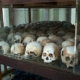 Skulls from the killing fields, Cambodia, 1975-1979, killing of Cambodians by the Khmer Rouge under the Communist Party of Kampuchea general secretary Pol Pot, 1.5 – 2 million deaths.